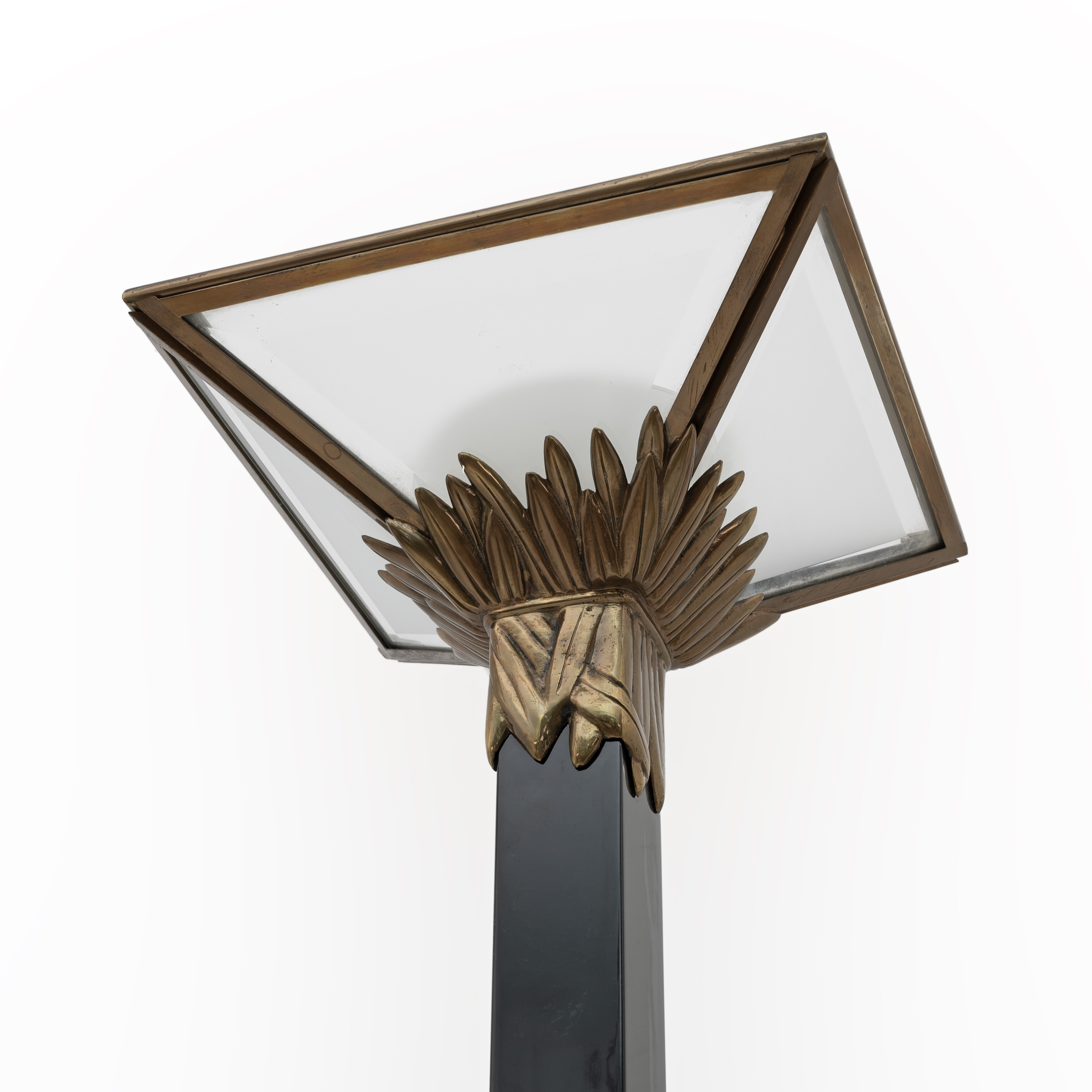 Gianfranco Frattini Art Deco Style Italian Floor Lamp by Relco Milano, 1970s