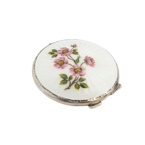 Quality Silver & Enamel Compact