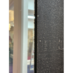 Italian Etched Cast Aluminium Wall Mirror By Lorenzo Burchiellaro, 1970s
