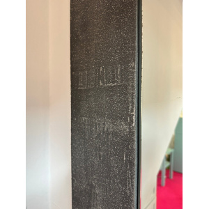 Italian Etched Cast Aluminium Wall Mirror By Lorenzo Burchiellaro, 1970s
