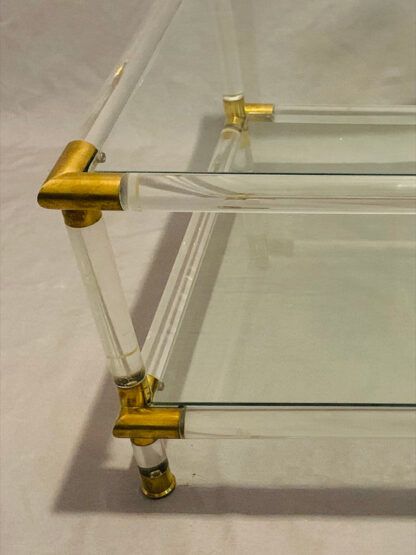 Glamorous Italian Acrylic Glass Side Tables, 1970s - Image 20
