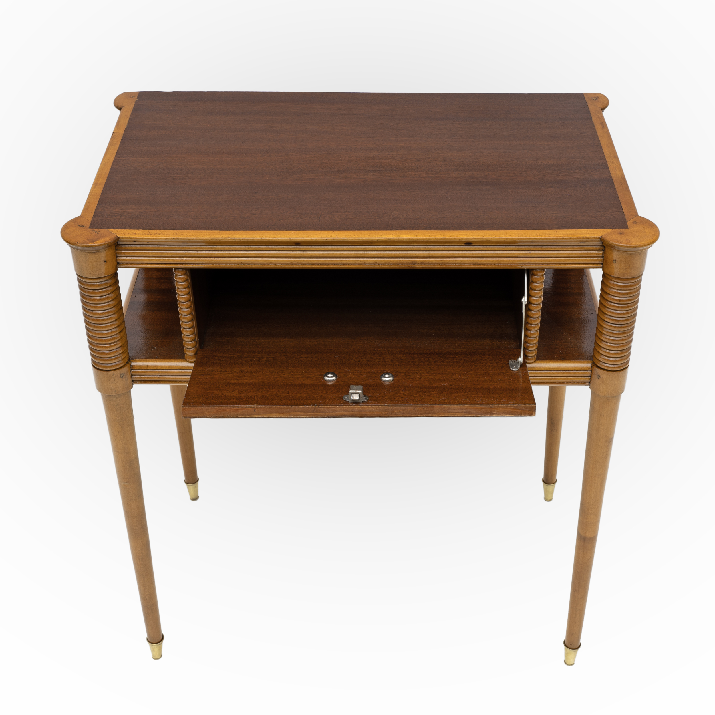 Pierluigi Colli Style Mid-century Modern Italian Maple Console Table, 1950s