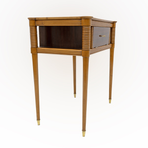 Pierluigi Colli Style Mid-century Modern Italian Maple Console Table, 1950s