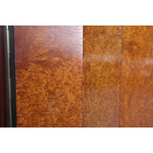 Art Deco buffet, Macassar Ebony and Walnut Burl, 1920-1930