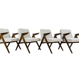 Mid Century Armchairs "Bunny" Type 300-177, 1970's, Set Of 4