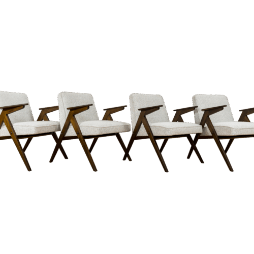 Mid Century Armchairs "Bunny" Type 300-177, 1970's, Set Of 4