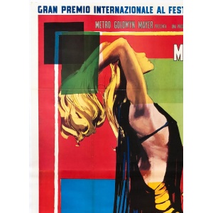 Blow-Up Original 1967 Italian Giant 4 Foglio Film Movie Poster, Brini