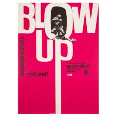 Blow-Up Original 1967 Italian Giant 4 Foglio Film Movie Poster, Brini