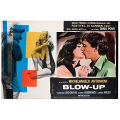 Blow-Up Original 1967 Italian Giant 4 Foglio Film Movie Poster, Brini