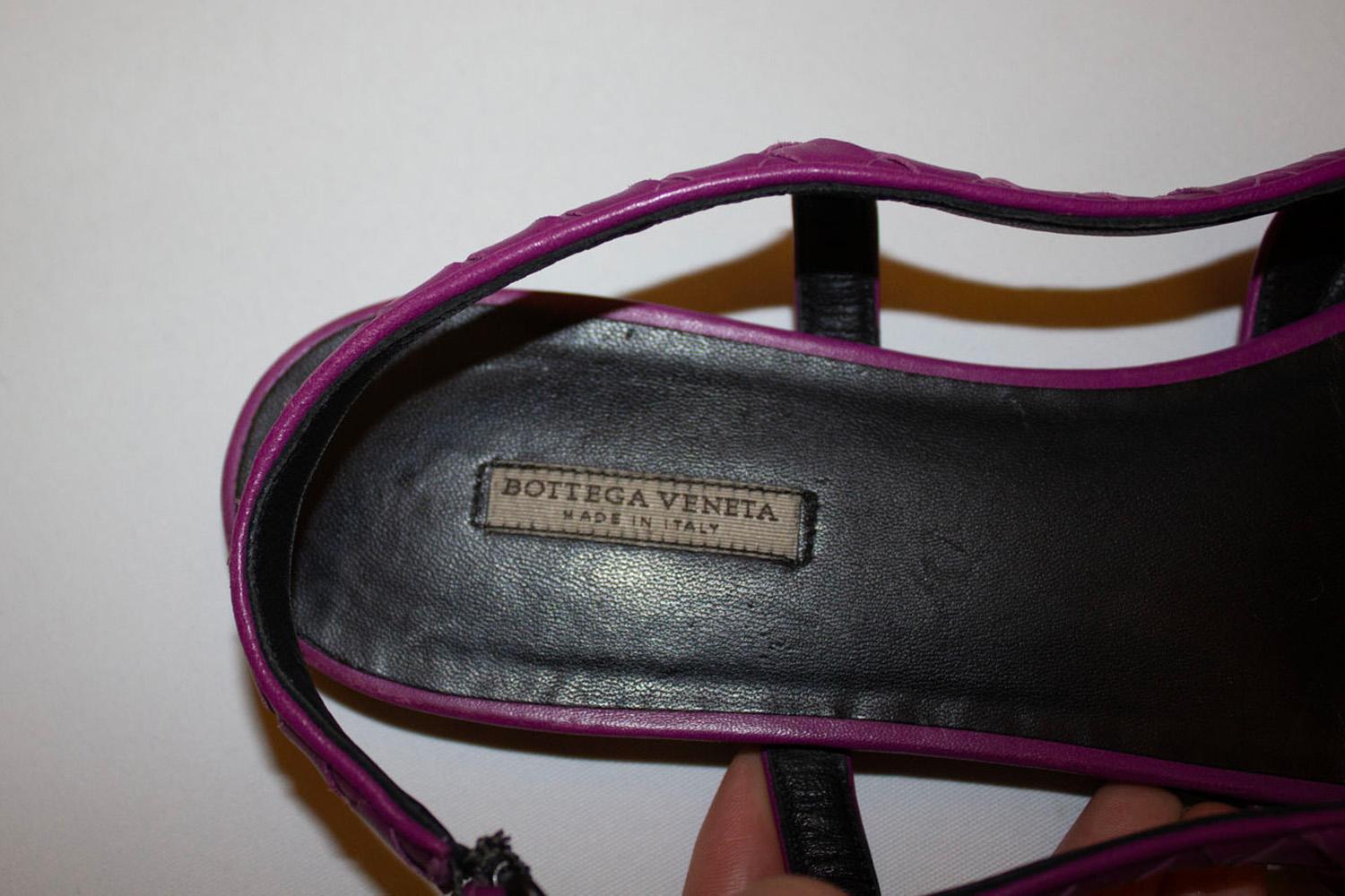 Bottega Veneta Vintage Magenta Shoes