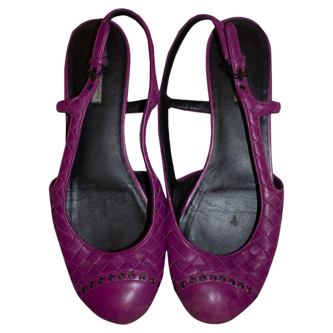 Bottega Veneta Vintage Magenta Shoes
