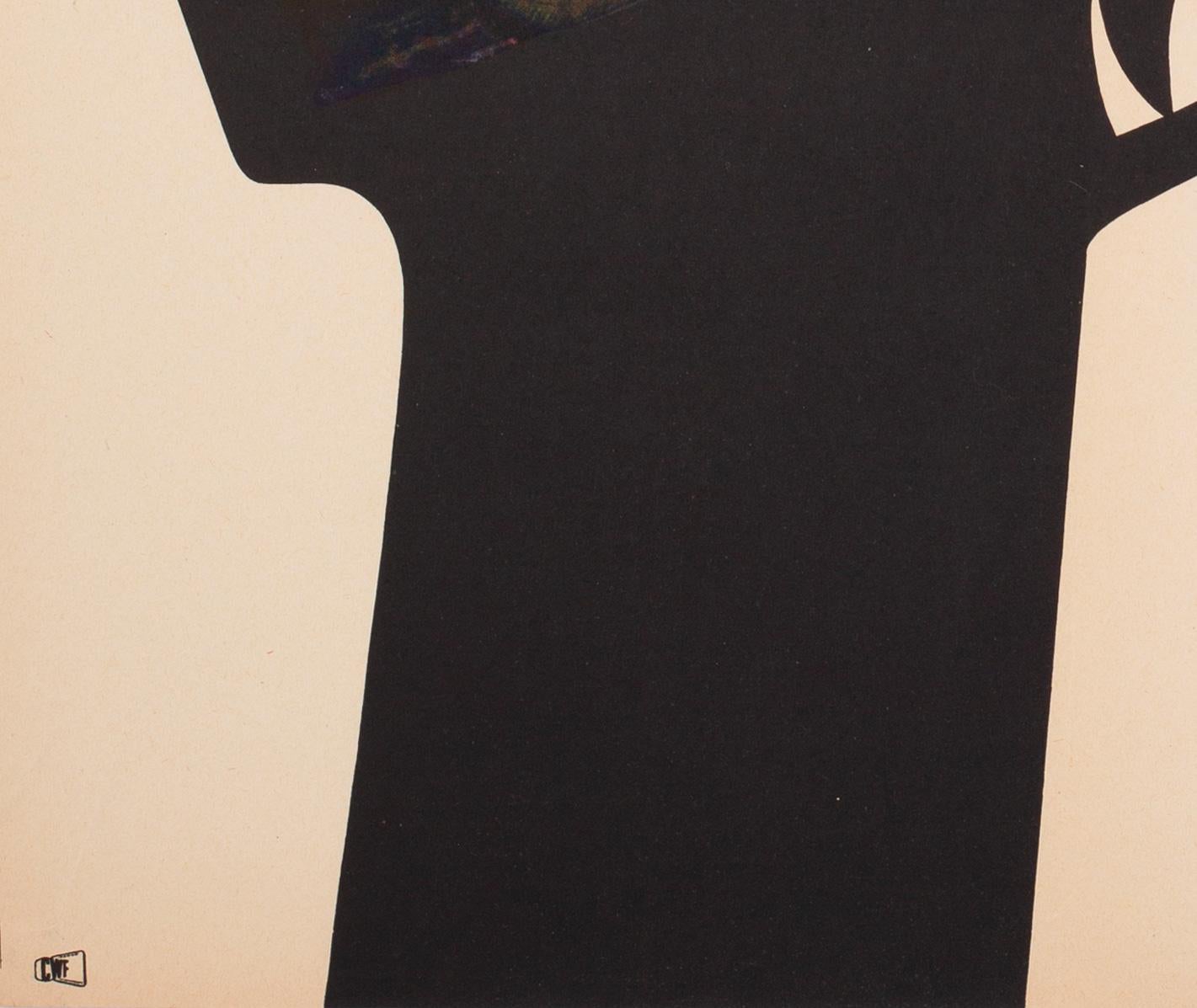 Bullitt 1971 Polish A1 Film Movie Poster, Stachurski
