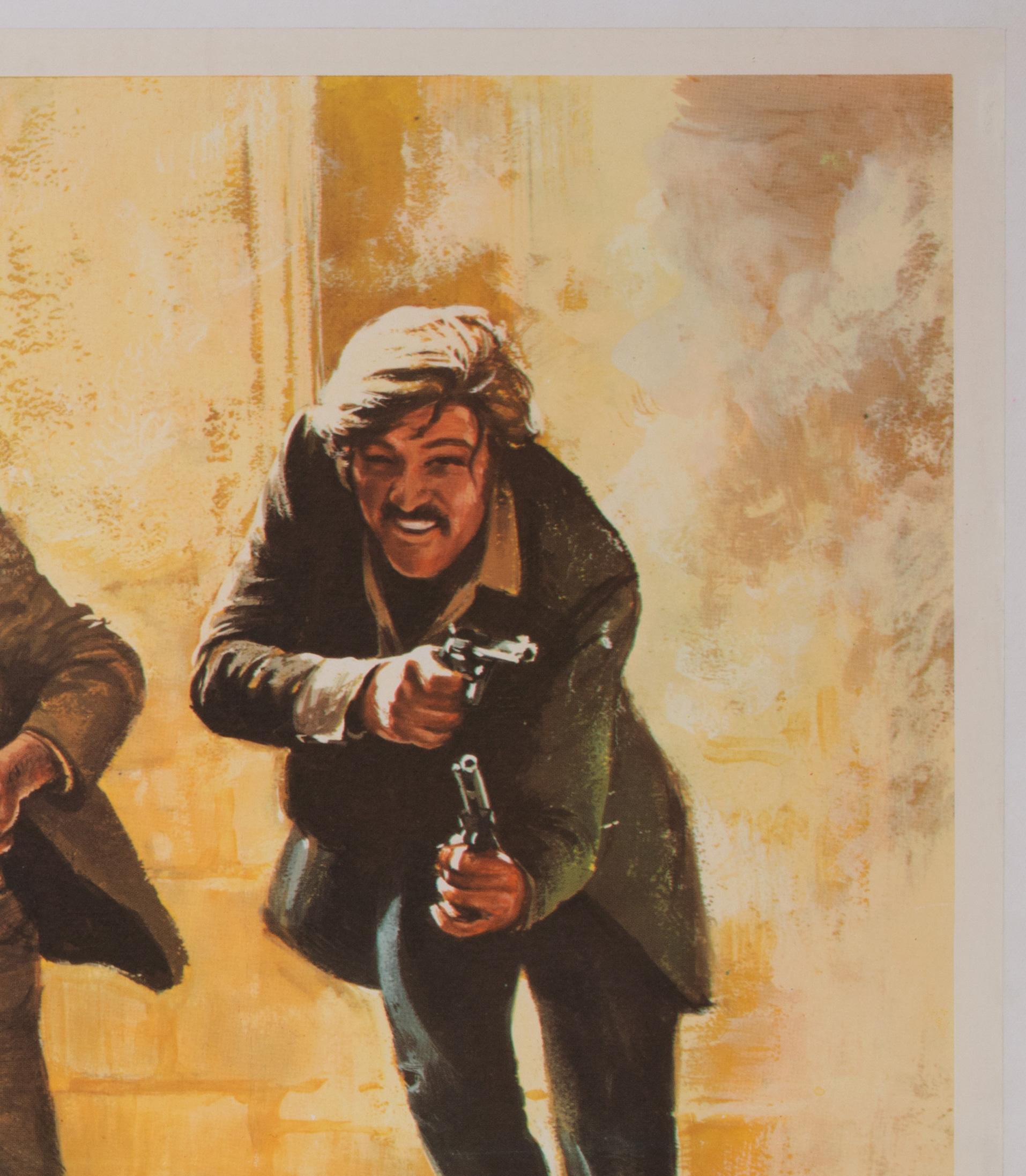 Butch Cassidy and the Sundance Kid UK Film Movie Poster, Tom Beauvais, 1969