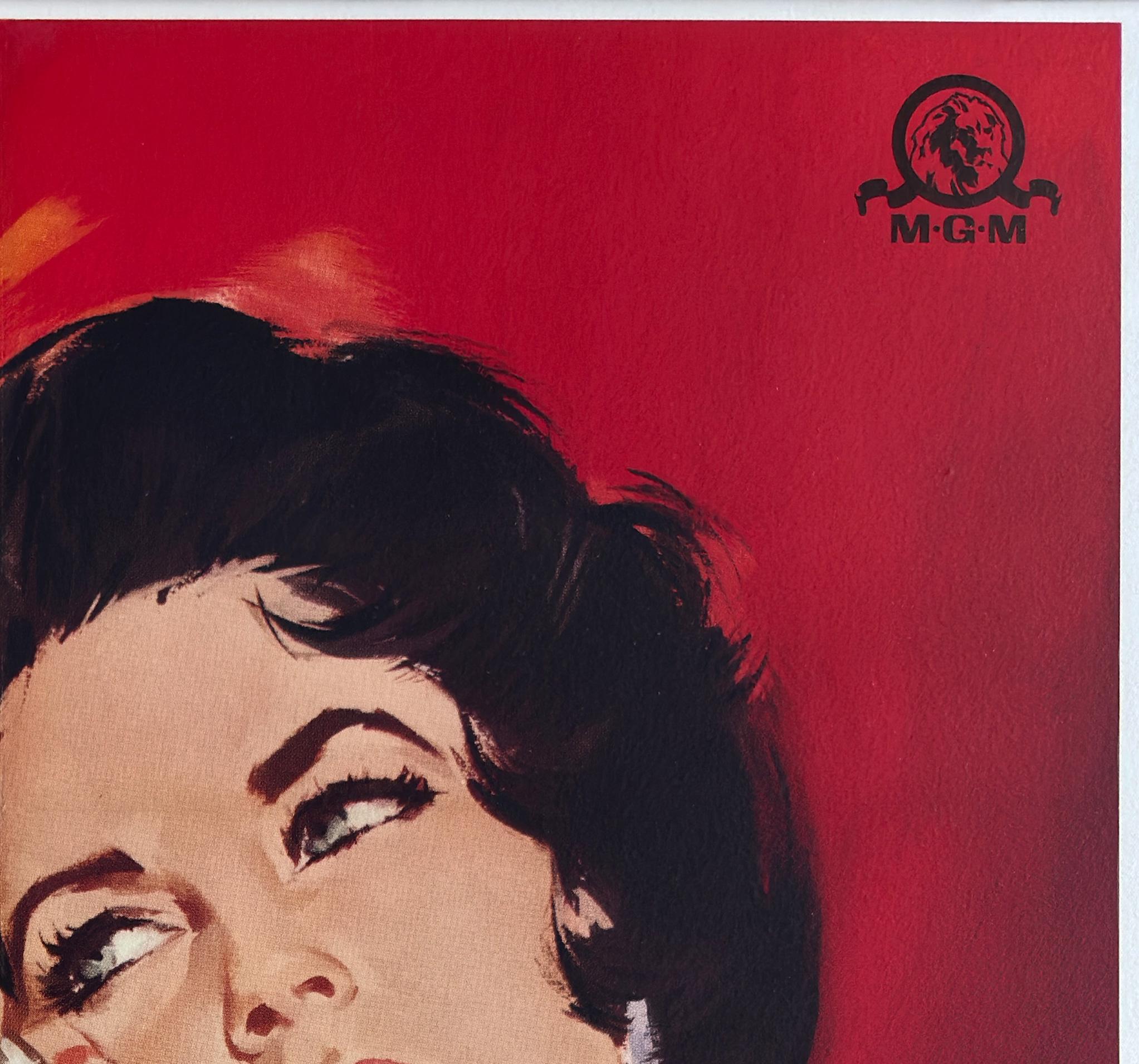 Cat on a Hot Tin Roof R1966 Italian 2 Foglio Film Movie Poster, Silvano Campeggi