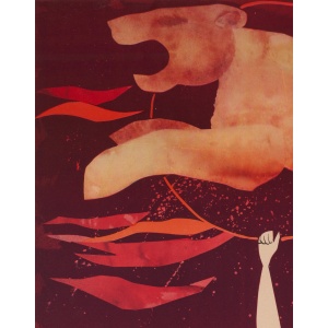 CYRK Lion Tamer 1960s Polish Circus Poster, Srokowski