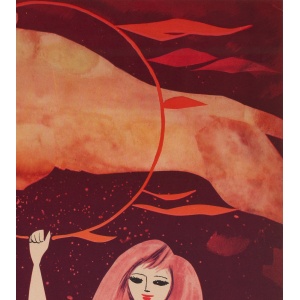 CYRK Lion Tamer 1960s Polish Circus Poster, Srokowski