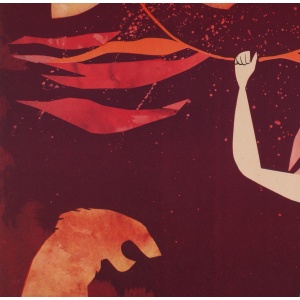 CYRK Lion Tamer 1960s Polish Circus Poster, Srokowski