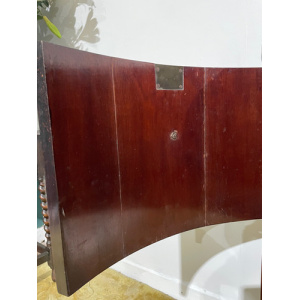 Edwardian Mahogany Inlaid Demi Lune Sideboard