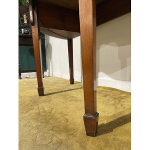 Edwardian Mahogany Inlaid Demi Lune Sideboard