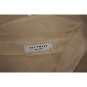 Equipment Ivory Silk Shirt