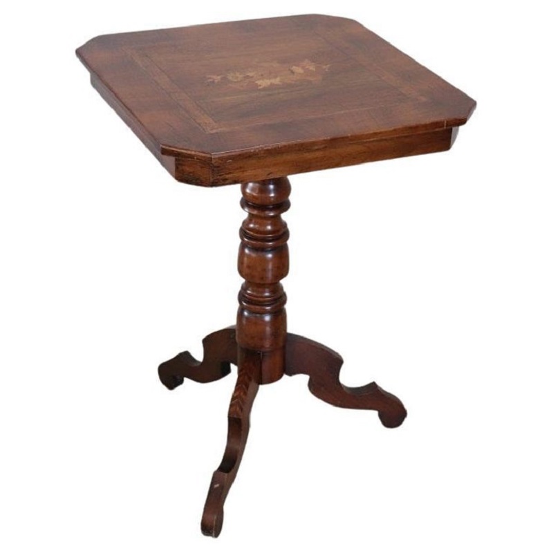 Louis Philippe Style Italian Tripod Table, Late 20th Century