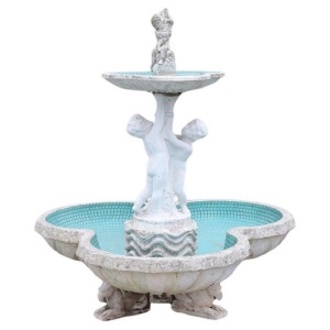 Early 20th century italian garden fountain