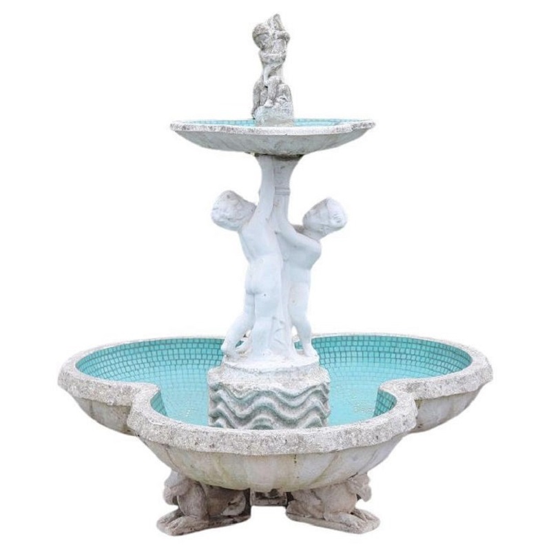 Early 20th century italian garden fountain