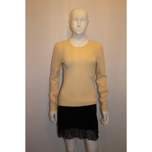 Joseph Ivory Colour Silk Knit Jumper