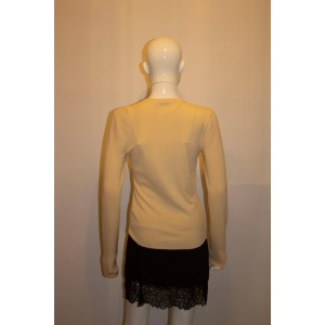 Joseph Ivory Colour Silk Knit Jumper