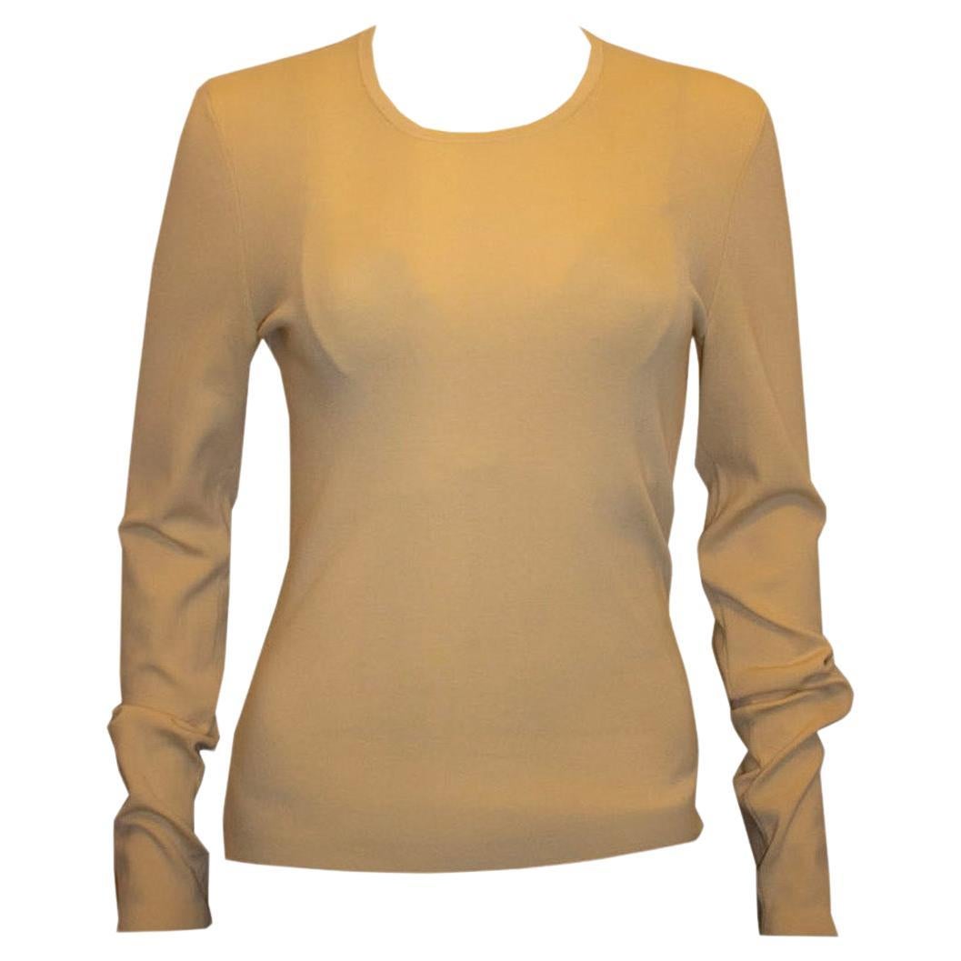 Joseph Ivory Colour Silk Knit Jumper