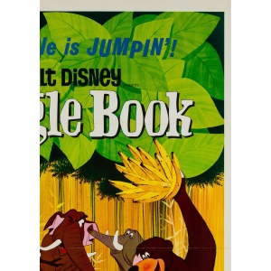 Jungle Book Original US Film Poster, 1967