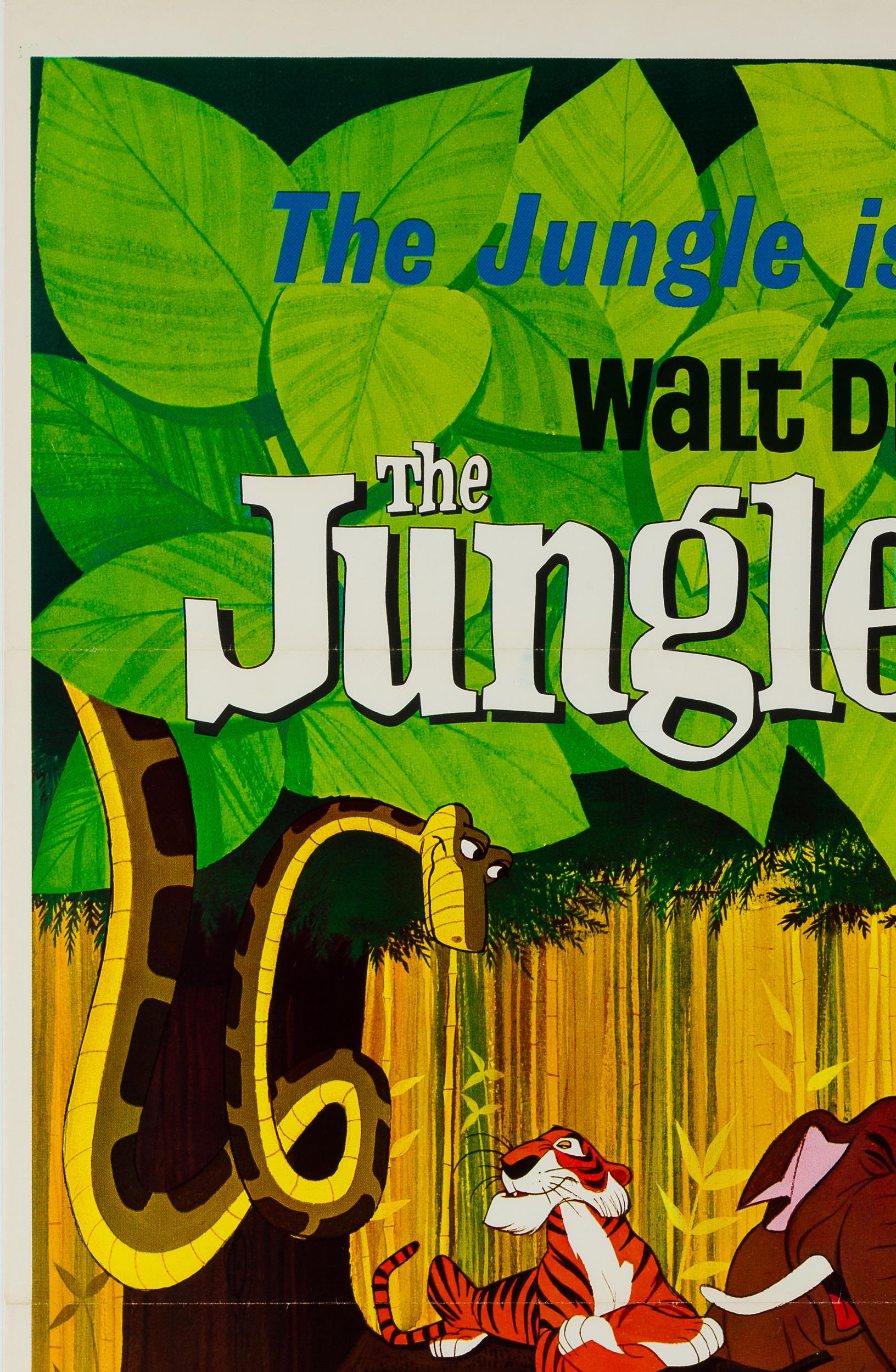Jungle Book Original US Film Poster, 1967
