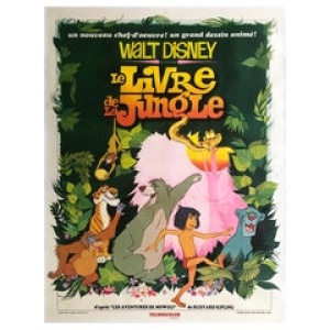Jungle Book Original US Film Poster, 1967