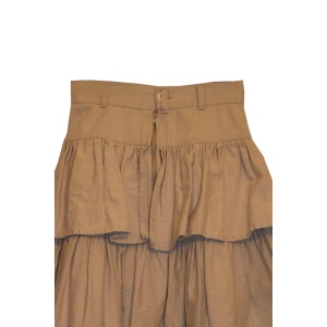 Katherine Hamnett London White Cotton Mini Skirt