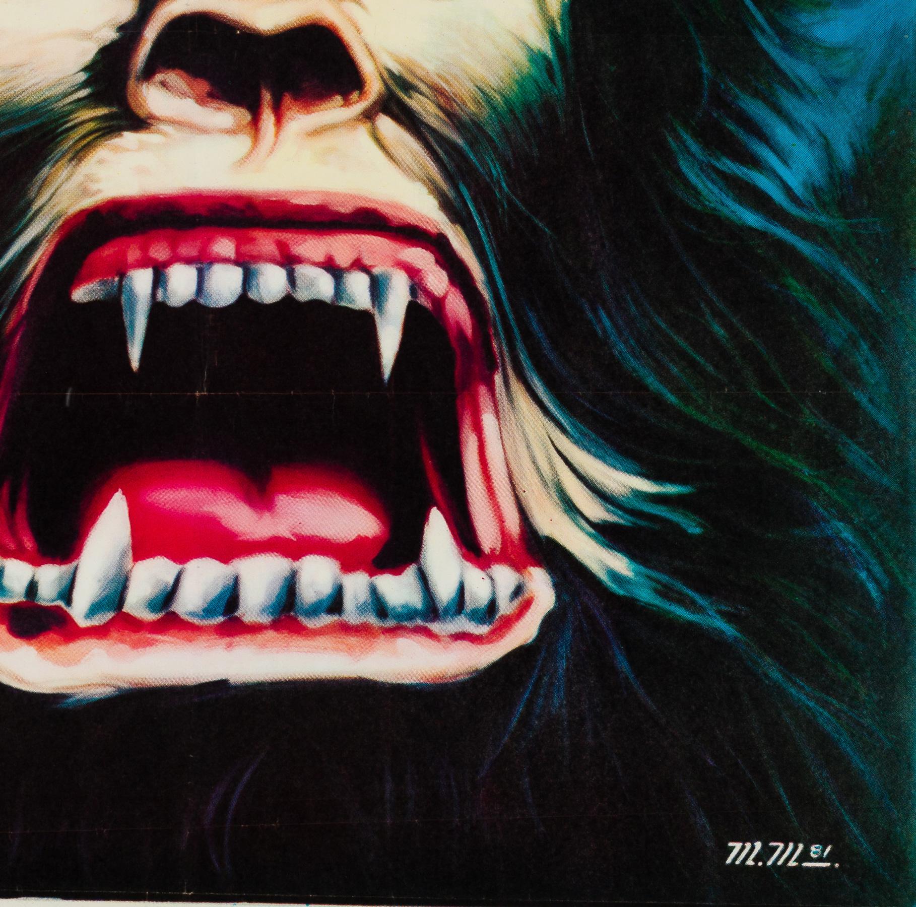 King Kong Original Pakistani Film Poster, 1981