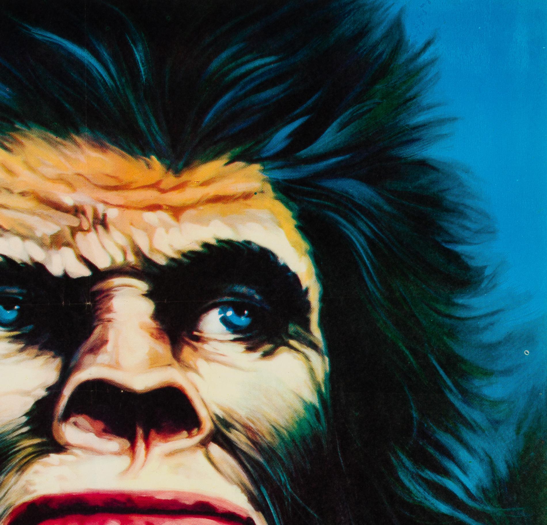 King Kong Original Pakistani Film Poster, 1981