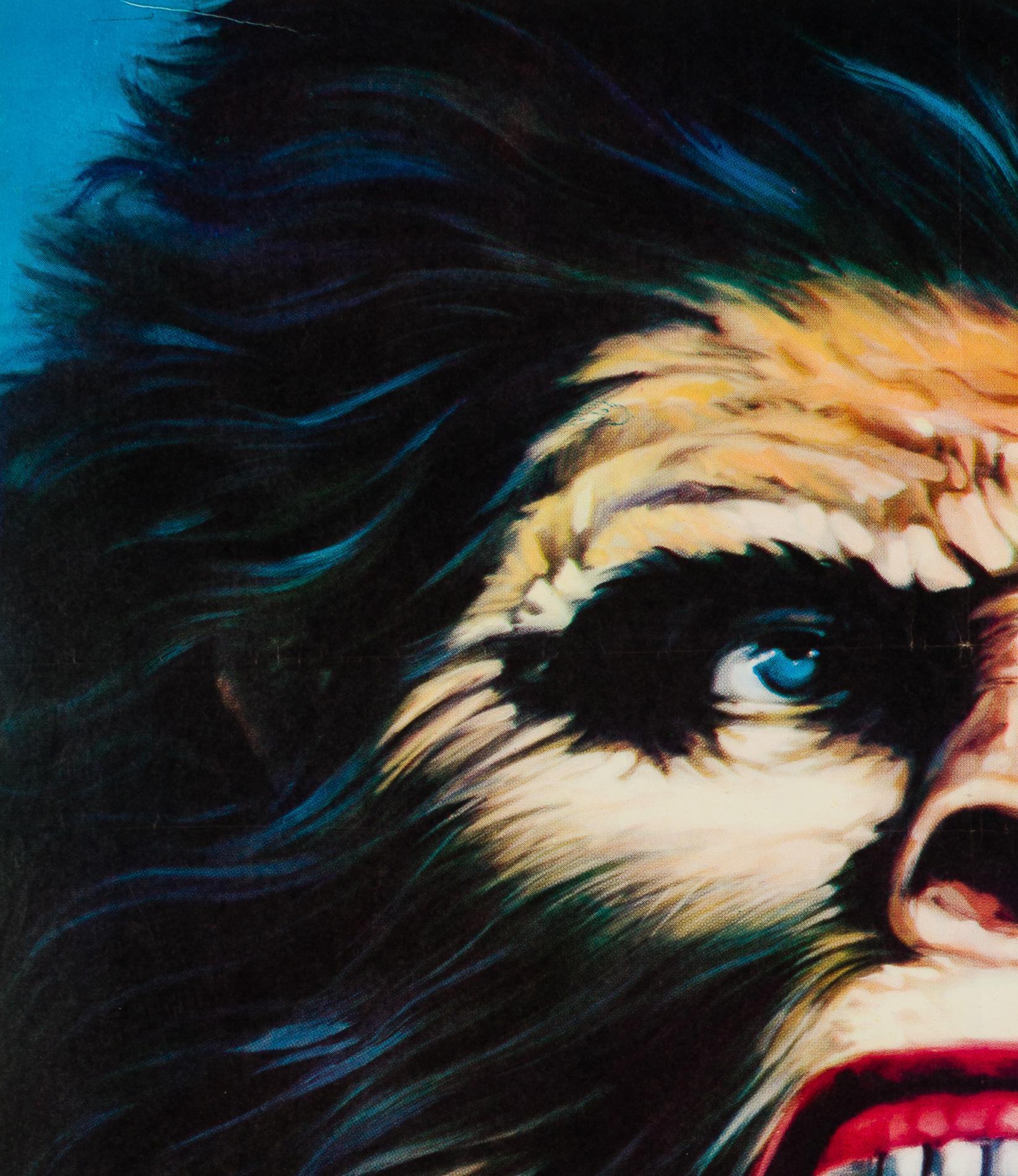 King Kong Original Pakistani Film Poster, 1981