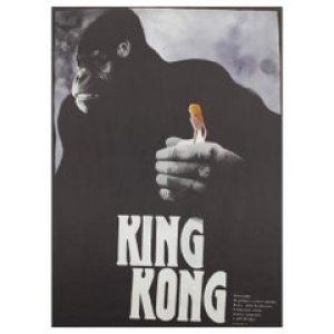 King Kong Original Pakistani Film Poster, 1981