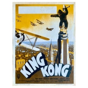 King Kong Original Pakistani Film Poster, 1981