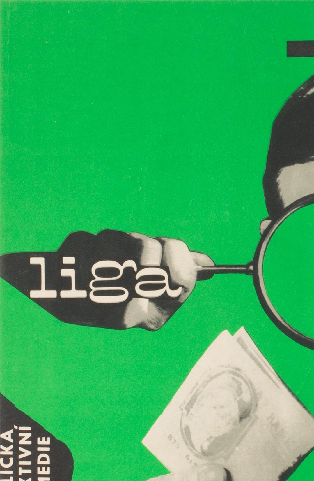 League of Gentlemen Original Czech Film Poster Milan Grygar, 1964