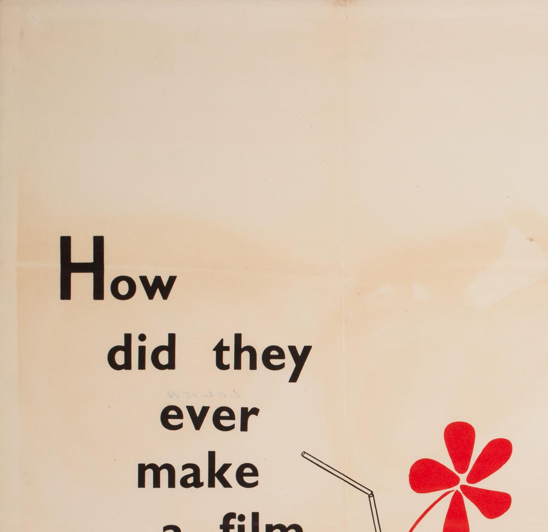 Lolita 1962 UK Quad Film Movie Poster