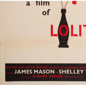 Lolita 1962 UK Quad Film Movie Poster