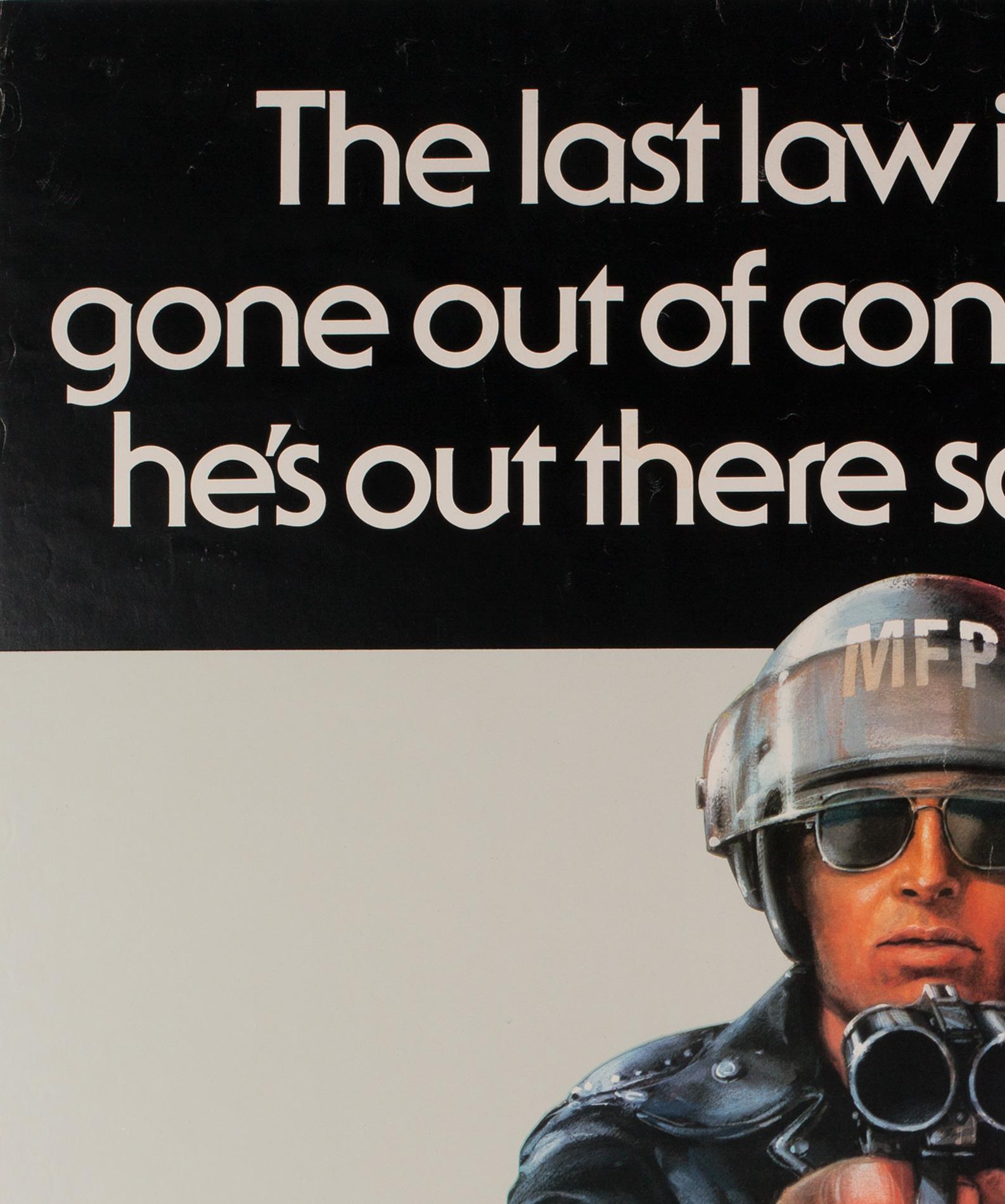 "Mad Max", 1979 UK 1 Sheet Film Poster