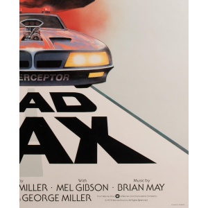 "Mad Max", 1979 UK 1 Sheet Film Poster