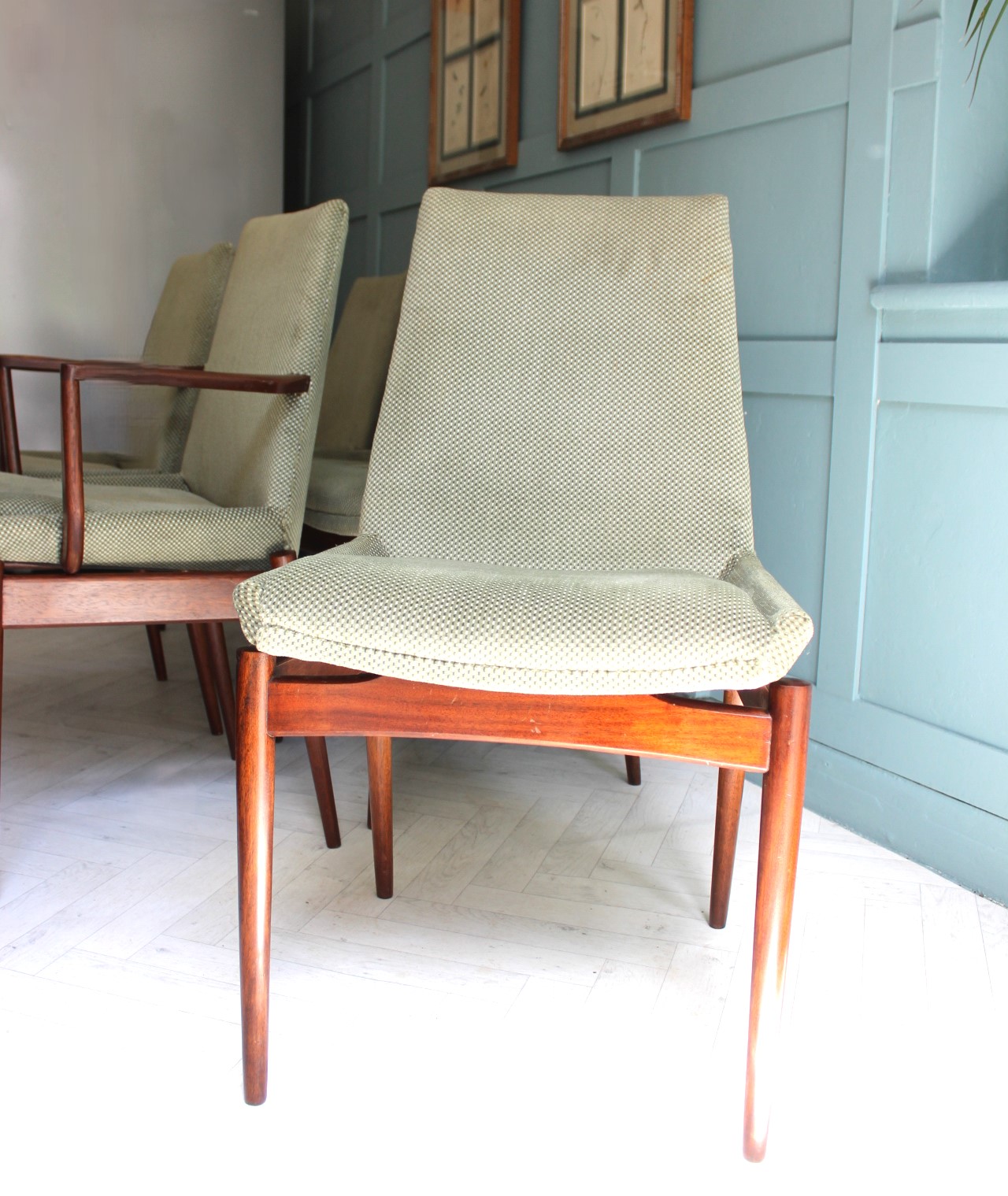 Mid Century Hamilton Dining Chairs By Robert Heritage For Archie Shine