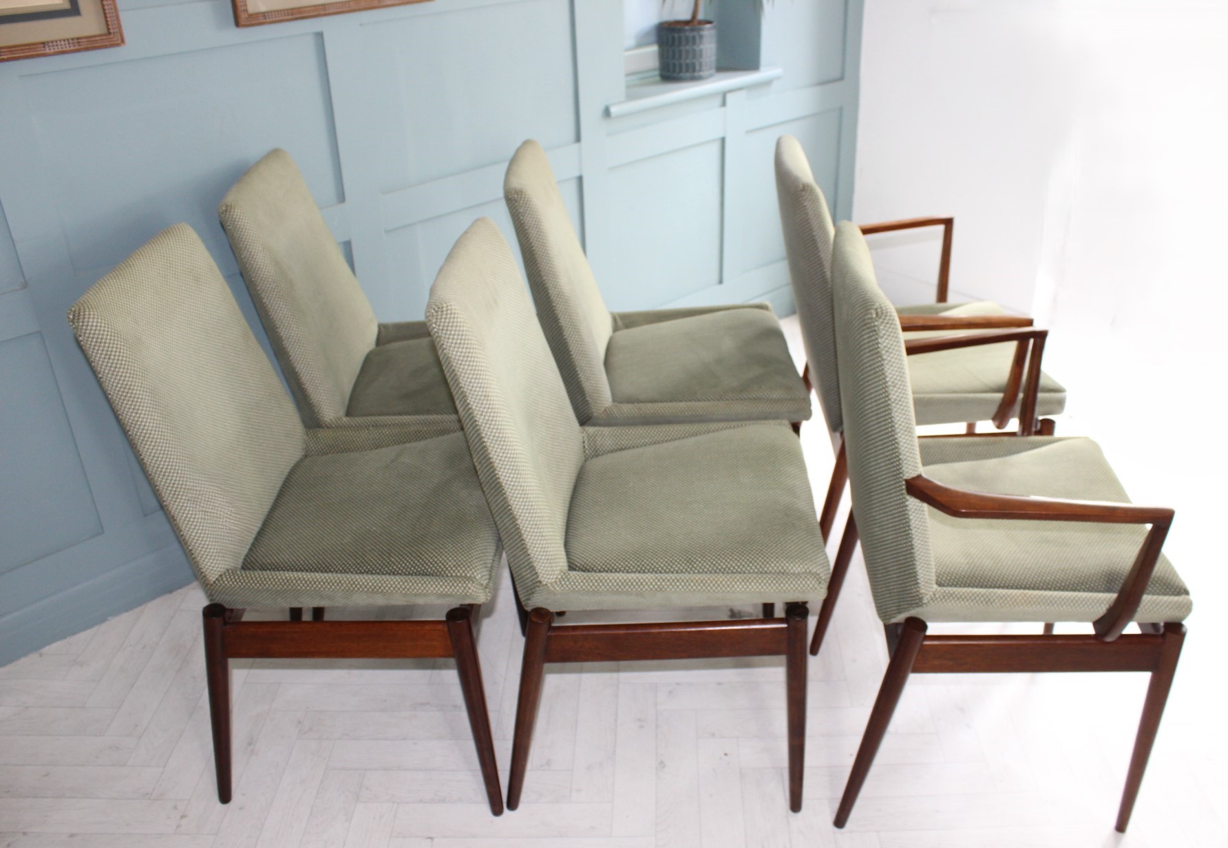 Mid Century Hamilton Dining Chairs By Robert Heritage For Archie Shine