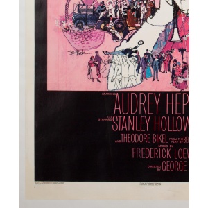 'My Fair Lady' 1964 US 1 Sheet Film Poster, Peak