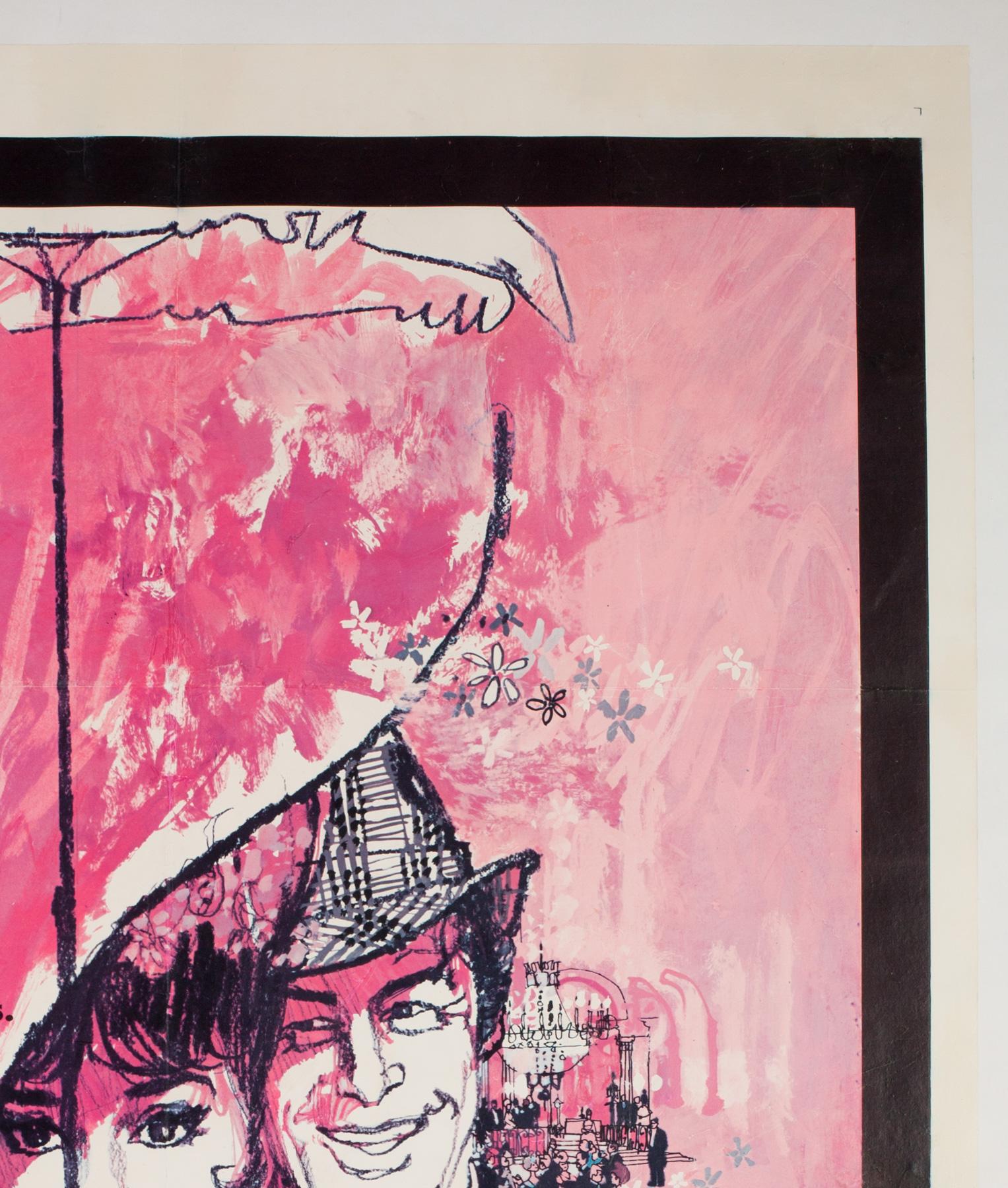 'My Fair Lady' 1964 US 1 Sheet Film Poster, Peak