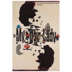'My Fair Lady' 1964 US 1 Sheet Film Poster, Peak