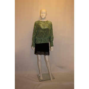 Peppermint Green and Black top by Essential Antwerp